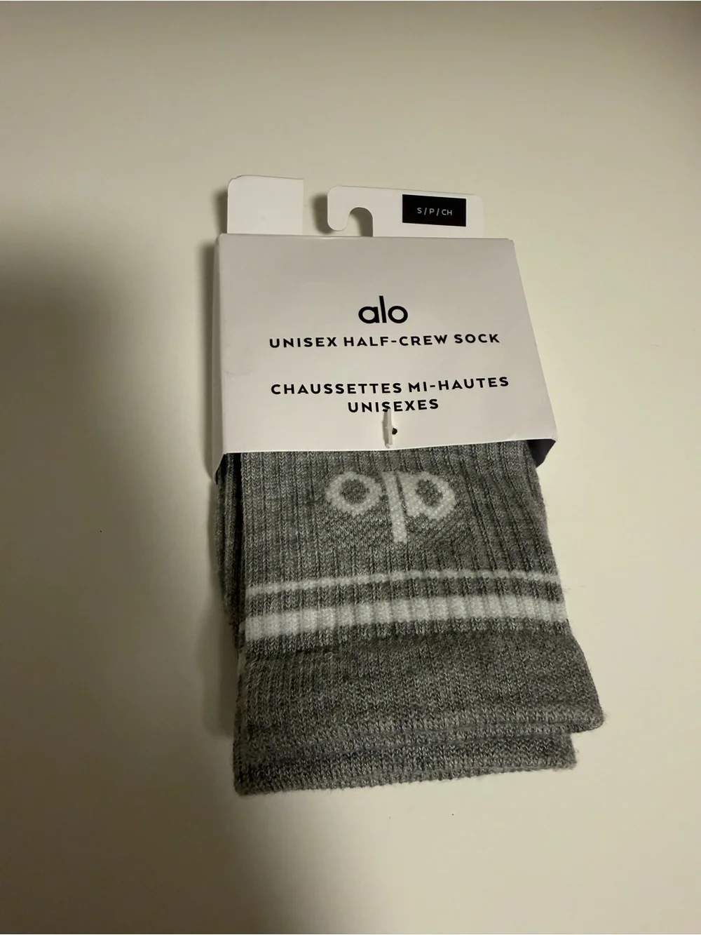 ALO Yoga Grey Crew Socks - Alo